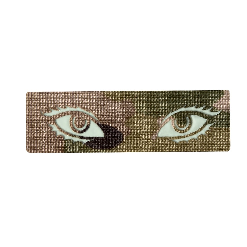 Camotec Eyes With Eyelashes Patch - Durable Utility Visibility
