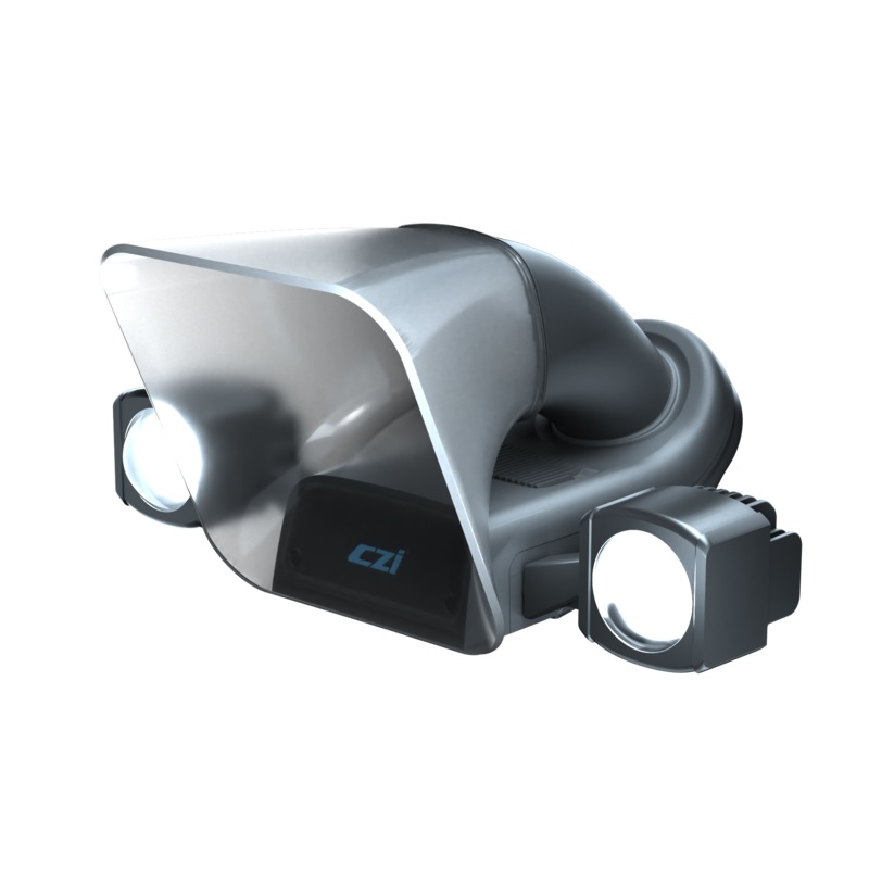LP20 ( 3 in 1, speaker+ searchlight+ color flashing light ) for M3D/M3TD