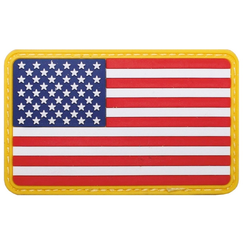 Max Fuchs US Flag PVC Chevron Patch