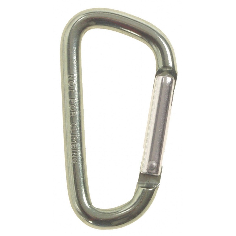 MFH 7mm Aluminum Carabiner with 7cm Length
