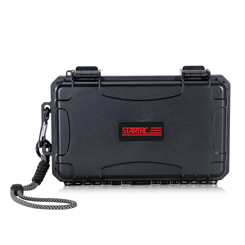 STARTRC Mini Hard Waterproof Box for DJI Action 5 Pro/4/3 IP67 ABS Carrying Case with Custom Foam, Portable Travel Storage mini storage case