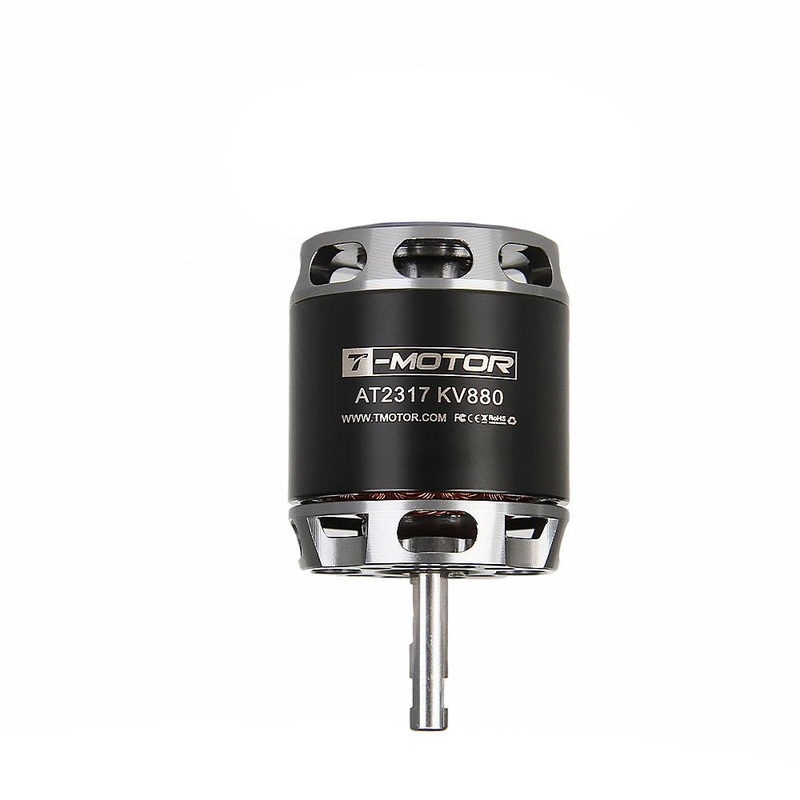 T-MOTOR AT2317 Long Shaft Motor - KV880 1400KV KV1250 brushless motor 1.7KG Thrust for Hybrid Vertical Take-off Landing UAV Drone KV880