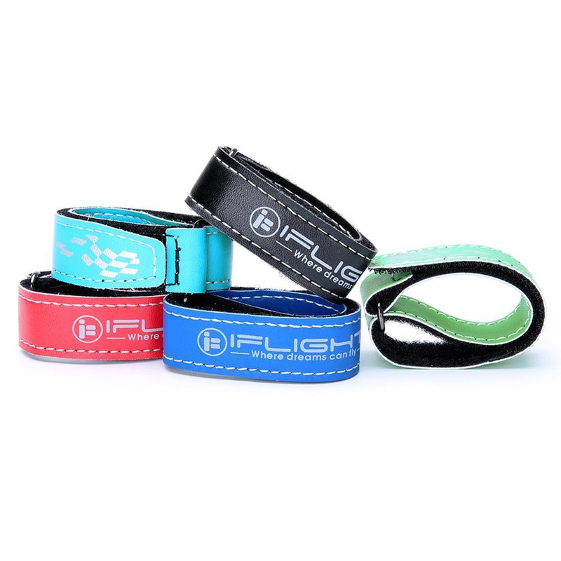 5pcs iFlight 20mm Battery Strap - 20x400mm 20x300mm 20x250mm 20x200mm Microfiber PU Leather Battery Strap/Non-slilp FPV Belt Iron buckle FPV Drone 20x300mm black