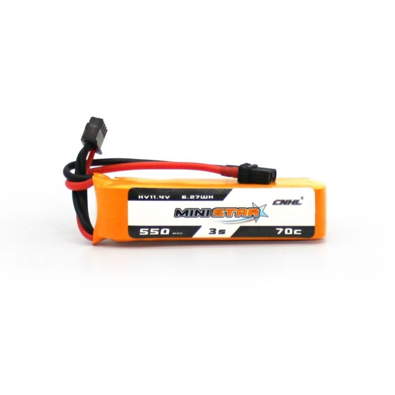 6PCS CNHL 2S 3S 4S 7.6V 11.4V 15.2V 550mAh Lipo Battery for FPV Drone - 70C MiniStar HV With XT30 Plug For RC FPV Racing Drone Drone Airplane 6pcs 550mah 70c 2s