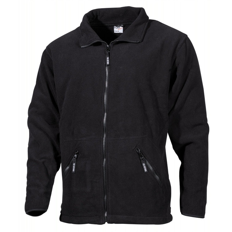 FoxOutdoor Black Fleece Jacket