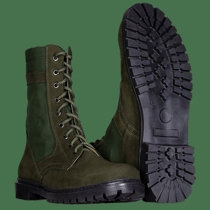 Lightweight Olive Rugged Boots