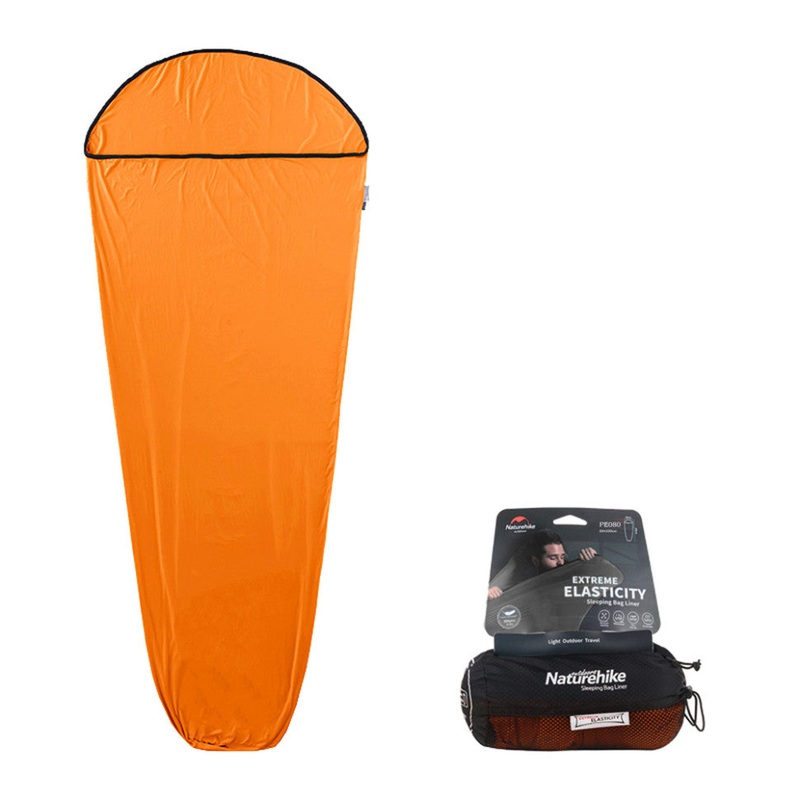 Naturehike NH17N002-D Sleeping Bag Liner, Orange Polyester
