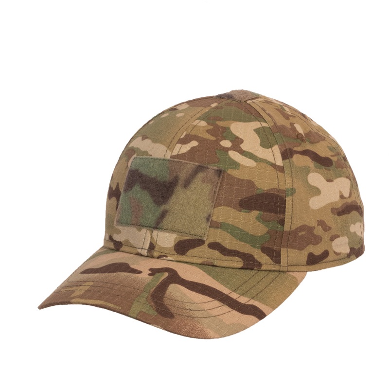 Tailor Rip-Stop Multicam Baseball Cap with Velcro Closure
