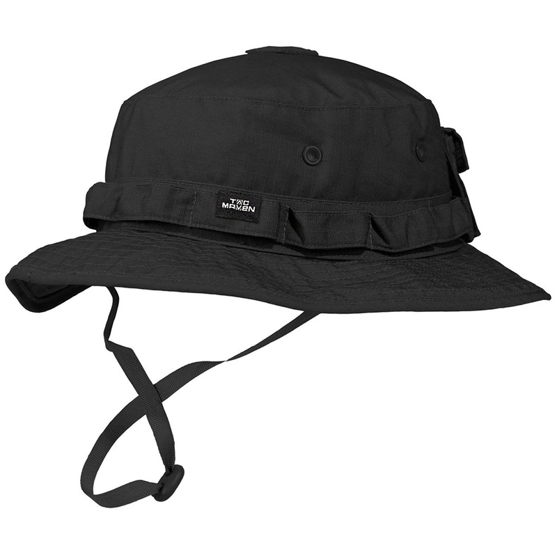 Tac Maven Junge Ripstop Hat, Black