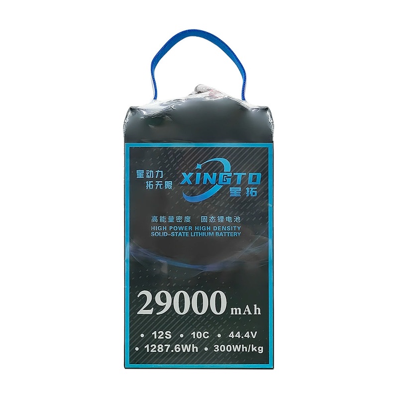 XINGTO 12S 17.5Ah / 24Ah / 29Ah / 32Ah 10C 300Wh/kg High-Density Solid-State Lithium Battery for Heavy-Lift UAV Drone
