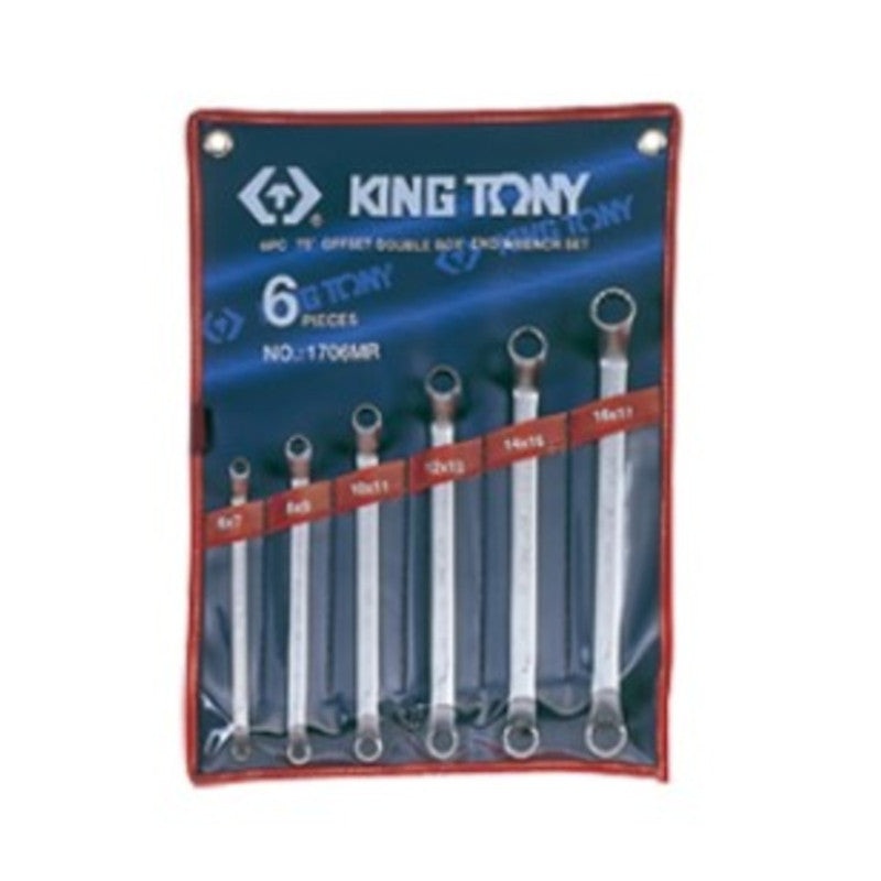 6-Piece Socket Wrench Set 6-17 mm in Durable Canvas Pouch