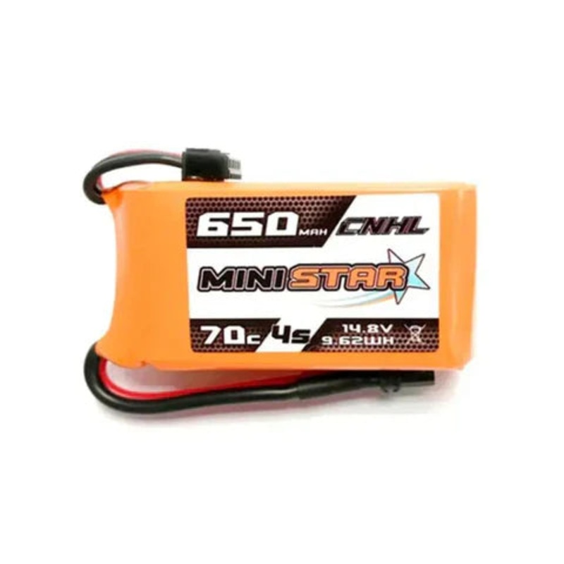 CNHL MiniStar 650mAh 14.8V 4S 70C Lipo Battery with XT30U
