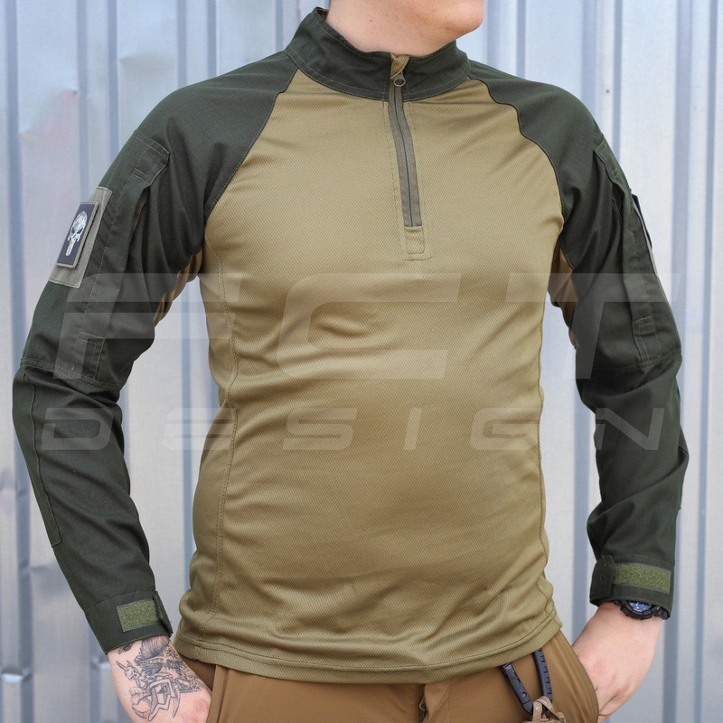 CoolPass Antistatic Rugged Shirt in Khaki/Olive