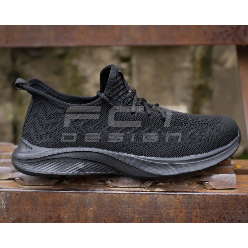 FCT-4 Black Mesh Summer Sneakers