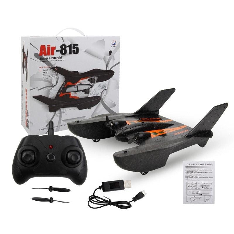 Fx815 Rc Aircraft - 2-Channel Fixed-Wing Glider 2.4G Remote Control Spacecraft Model Seaplane Kid Toys With 1 battery