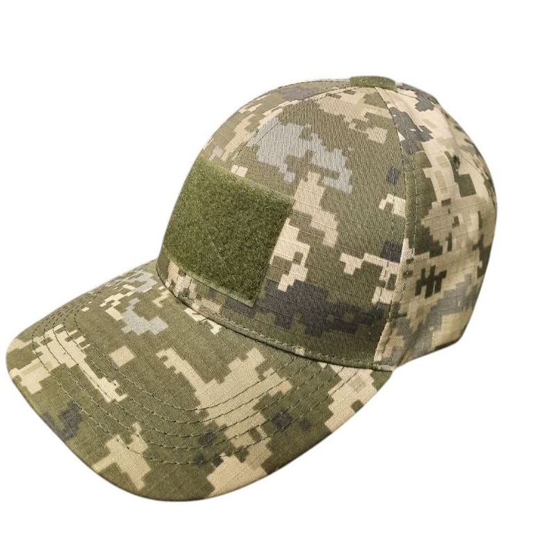 Rugged MM14 Ripstop Baseball Cap with 3 Velcro Patches