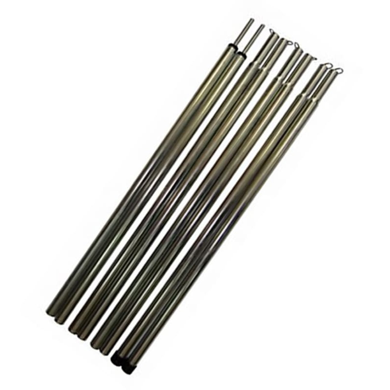 Steel Support Poles for Tramp Tent (Set of 2, 230 cm)