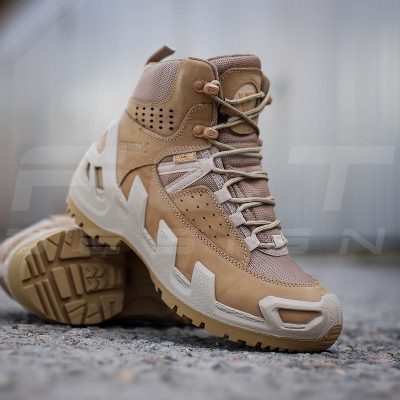 Vaneda V-Clutch 1192 Pro Rugged Boots with Gore-Tex Membrane, Coyote Nubuck