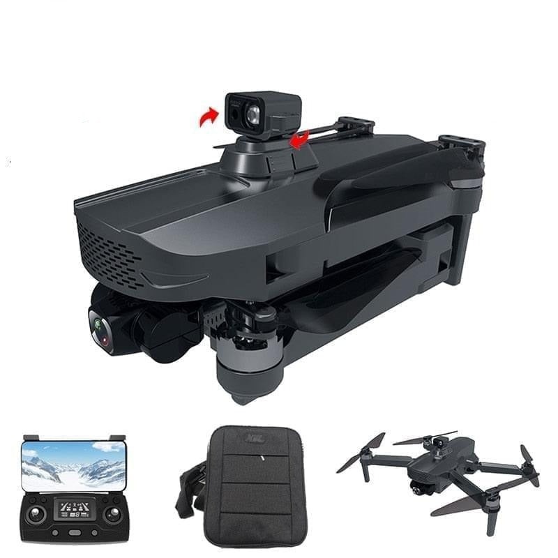2024 New 11 Pro/Max Drone - 4K HD Professional Dual HD Camera Three-Axis EIS Gimbal Brushless Motor Foldable Quadcopter RC 3000km Professional Camera Drone 011 Pro 1B