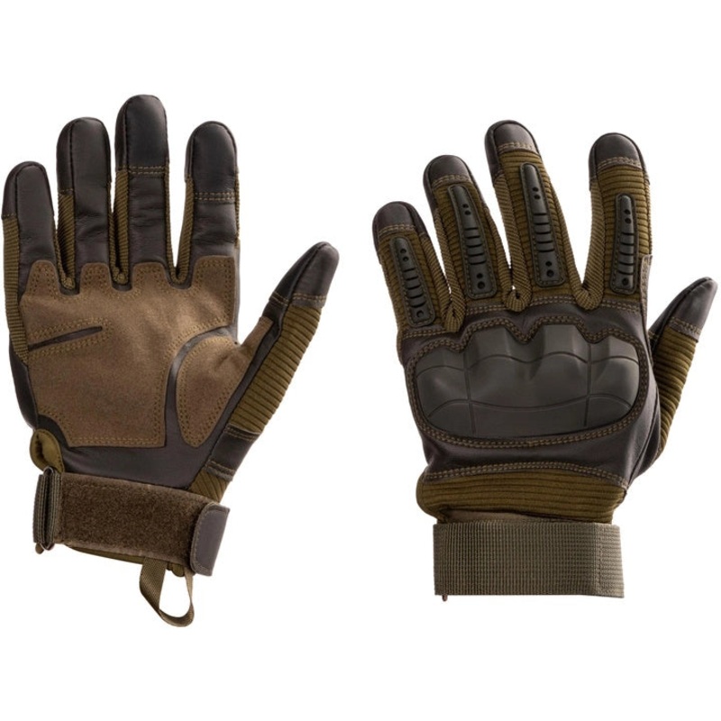 Ambassador Full Finger Rugged Gloves in Coyote