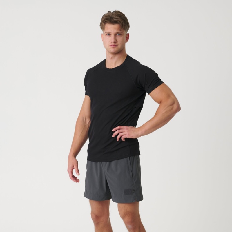 Helikon-Tex Functional T-Shirt - Quick Dry - Black, Size S