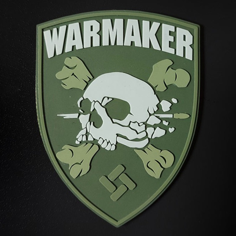 Svatone War Maker Patch in Olive Green