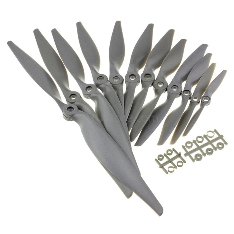 12pcs GEMFAN 5x5/6x4/7x5/8x6/9x6/10x5/10x7/11x5.5/11x7/12x6/13x6.5/14x7 Nylon glass fiber electric propeller RC plane APC 5x5