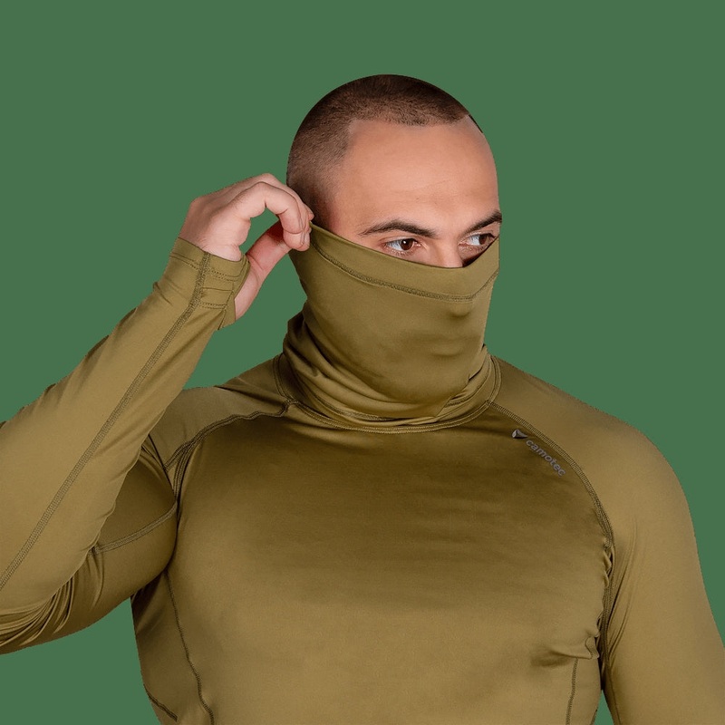 Basic CoolPass SJ Coyote Tube Scarf - Versatile Outdoor Protection