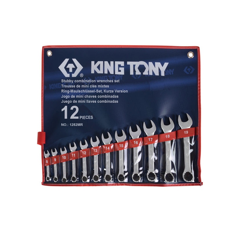 Combined Wrench Set in Durable Polyester Case