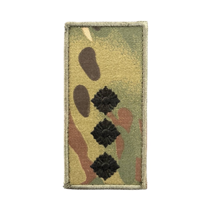 Multicam Velcro Chest Rank Insignia for Senior Lieutenant