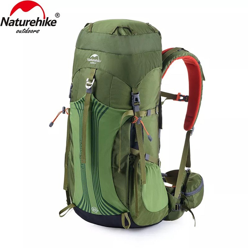 Naturehike NH16Y020-Q 55L Green Hiking Backpack