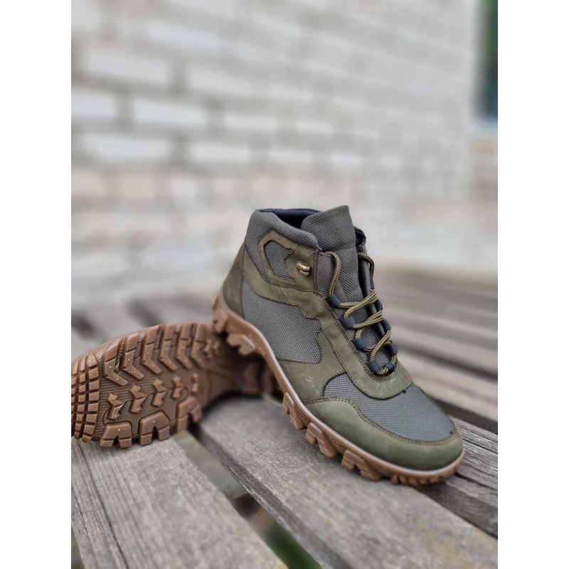 Field-Ready Scout Boots in Olive Green for All-Season Use