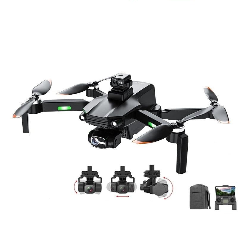 M218 Drone - 8K HD 3 Axis Gimbal 360 Laser Obstacle Avoidance Photography Brushless Foldable Quadcopter 5 KM Professional Camera Drone 4K 1B Foam Box GY