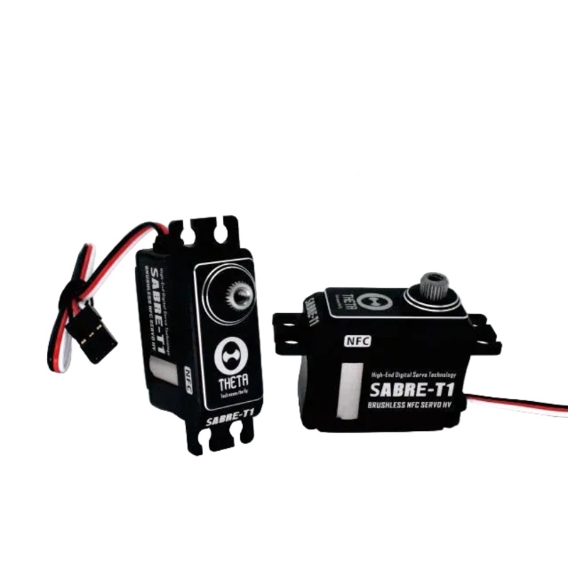 THETA T1 NFC HV Brushless Tail Servo for 500-600 Size Machines, Android NFC Programmable (PID/Center/Rate)
