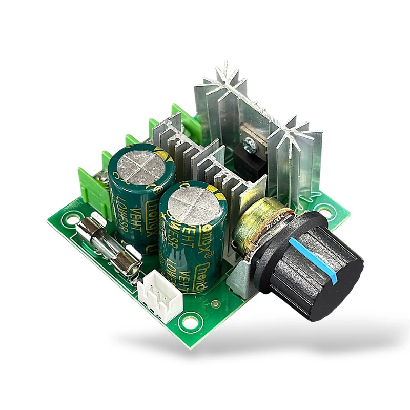 12V 10A DC Motor Speed Controller | PWM Motor Driver Regulator with Knob High Power DC Speed Control Module