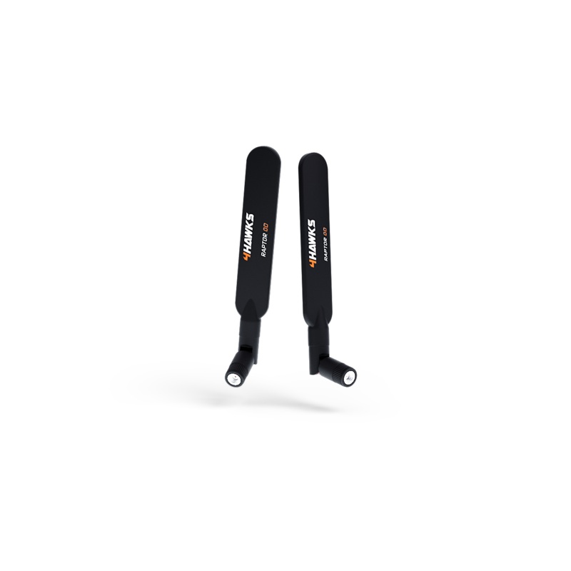 4Hawks Raptor OD antennas - 2 Pack Black