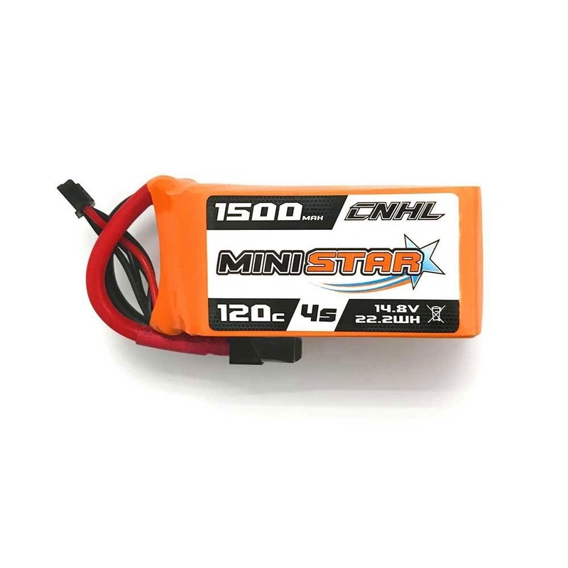 4PCS CNHL 4S 14.8V Lipo Battery for FPV Drone - 1300mAh 1500mAh 1800mAh 120C MiniStar With XT60 Plug For RC FPV Boat Quadcopter Airplane Drone 4pcs 1300mah 120c 4s