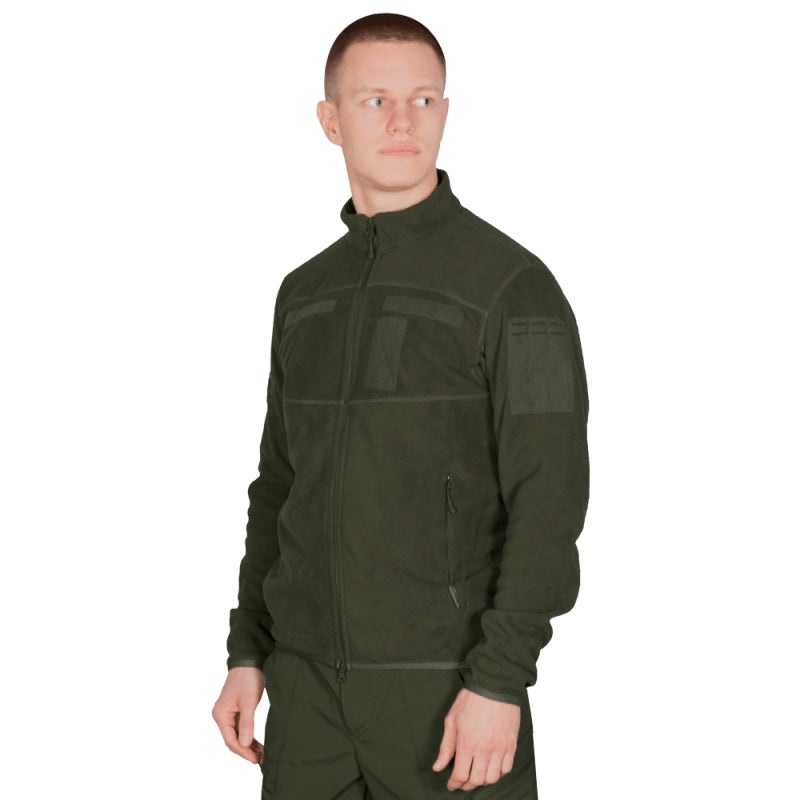 Army Marker Ultra Soft Olive Fleece Jacket