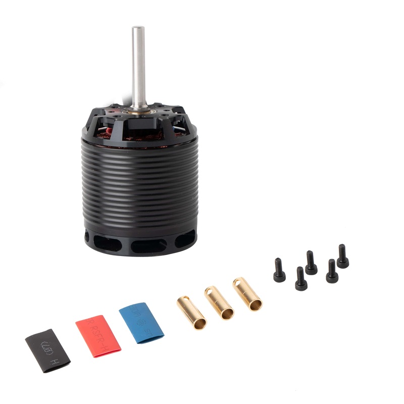 Flashhobby H700 530KV Helicopter Motor, 53.2x61mm, 6mm Shaft, 3-12S, 4500W 100A