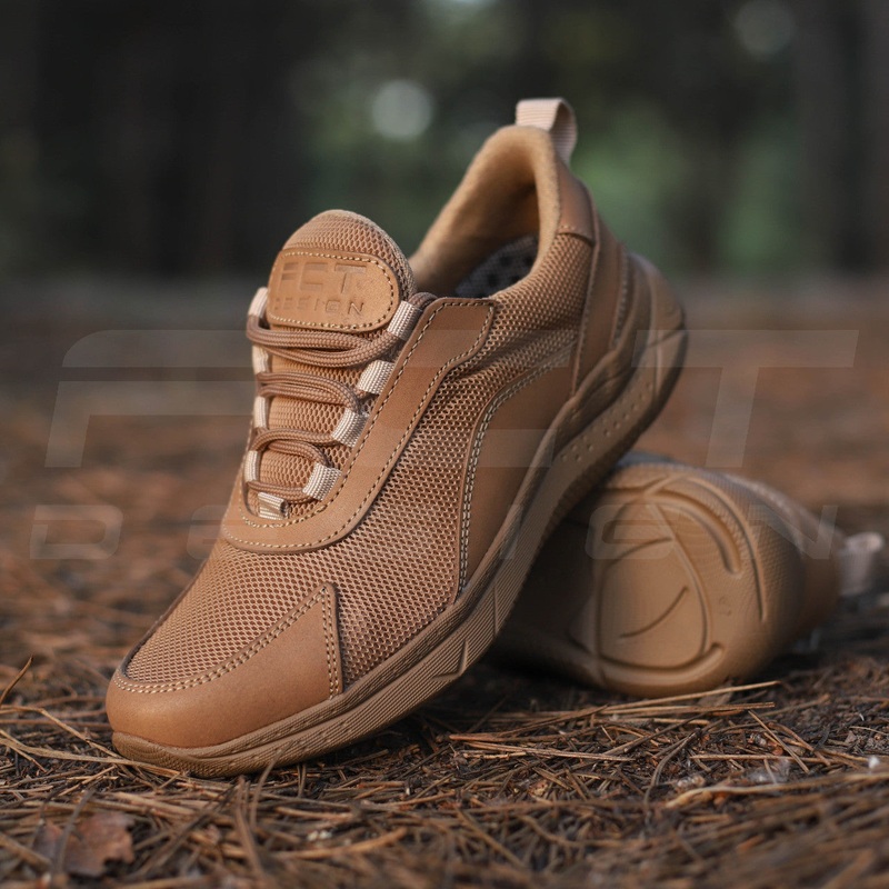 Women's Urban N-32 Summer Sneakers with Coyoto Suede and Mesh