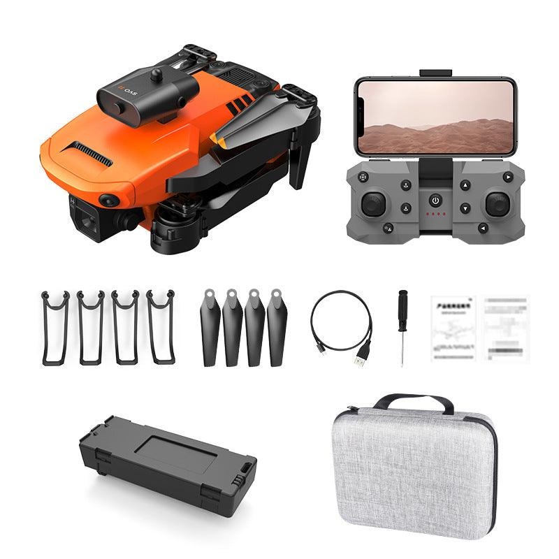 K6 Drone With Camera 4K HD Four Side 360 Obstacle Avoidance UAV Quadcopter Mini Drone Black
