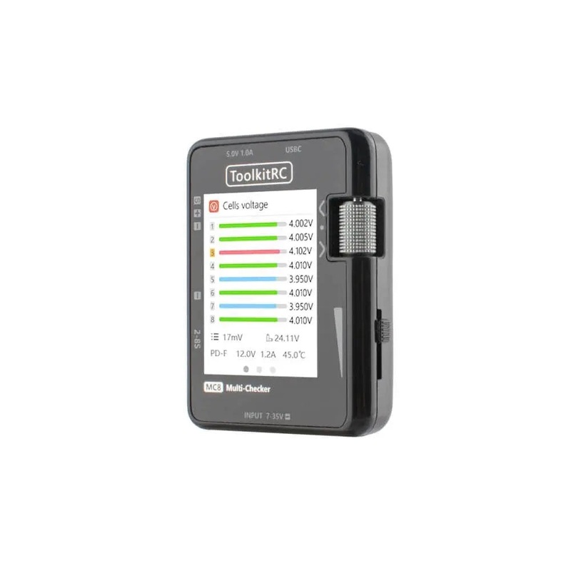 ToolkitRC Battery Multi Checker MC8