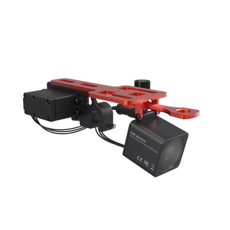 Waterproof Drone Payload Release Mechanism With HD Camera (PL2) For SD3+