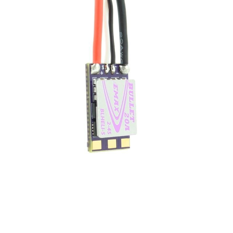 EMAX BLHeli-S DSHOT Bullet ESC - Original New 6A 12A 15A 20A 30A 35A BLHeli s Speed Controller For RC FPV drone motor 6A 1pcs