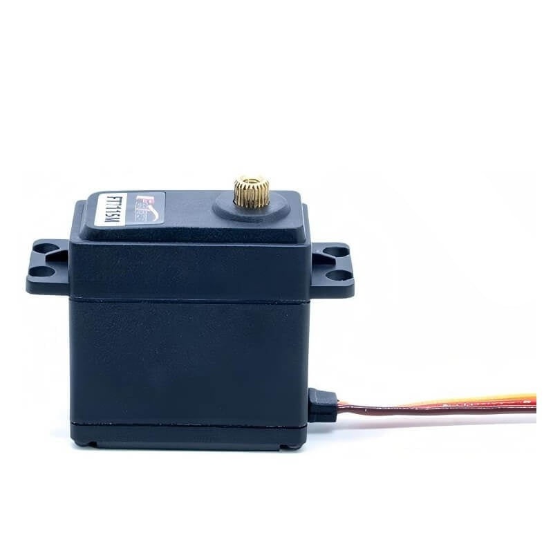 FEETECH FT7115M Servo Motor, 7.4V 15KG 180 Copper Gear, Digital PWM, 19.5kgcm Peak Torque, 48.4V