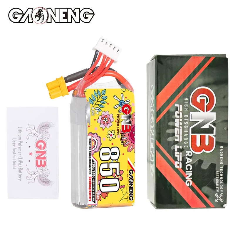 GNB 850MAH 4S 120C HV Lipo XT30