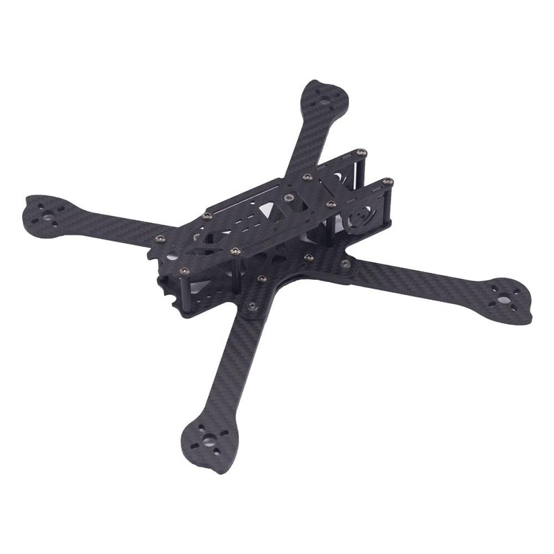 7-Inch FPV Drone Frame Kit - XL6 Wheelbase 265mm Long Range 3K Carbon Fiber High Quality for Racing Quadcopter Accessories
