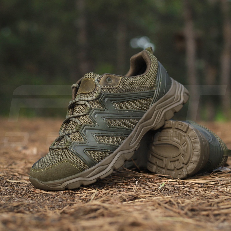 Urban Summer Mesh Sneakers in Khaki