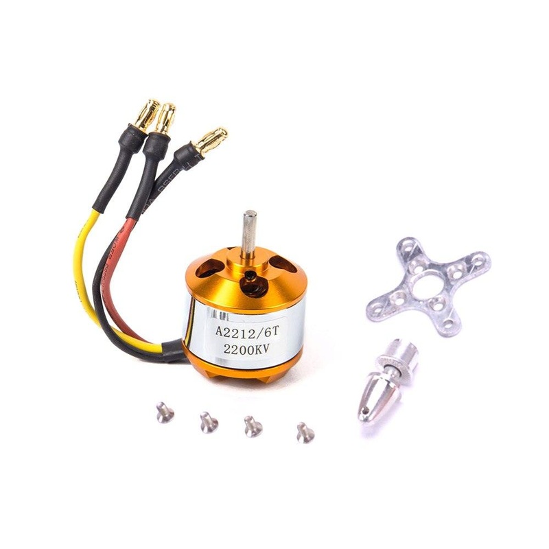 XXD A2212 2200KV 2212 Brushless Motor HW 30A ESC & 6035 Propeller SG90 9G Micro Servo for RC Fixed Wing Plane Helicopter KV2200 Motor