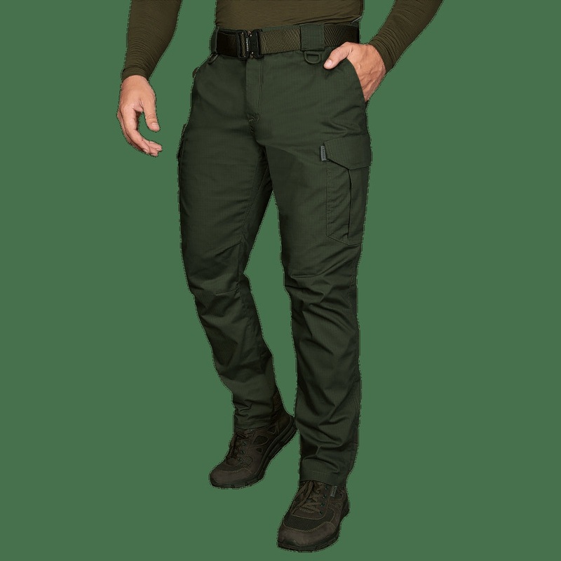 Patrol Pro Rip-Stop Stretch Pants in Dark Olive